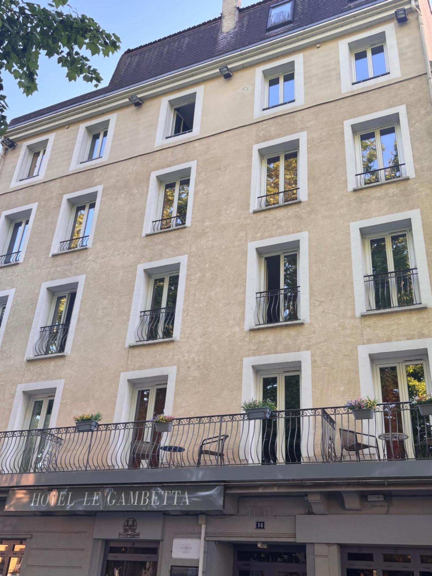 Hotel Le Gambetta Bergerac Exterior foto